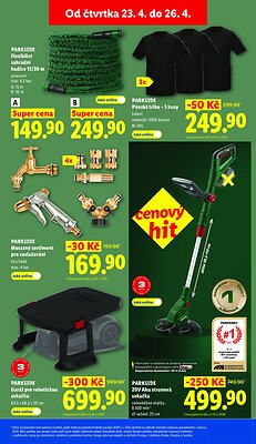 akční leták Lidl 23.4.2026-26.4.2026