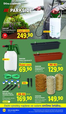 akční leták Lidl 23.4.2026-26.4.2026