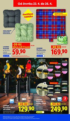 akční leták Lidl 23.4.2026-26.4.2026