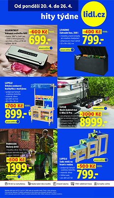akční leták Lidl 23.4.2026-26.4.2026