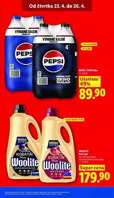 akční leták Lidl 23.4.2026-26.4.2026