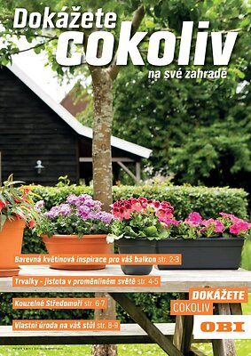 akční leták OBI 15.4.2026-14.5.2026