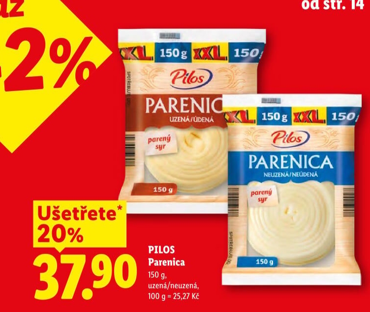 Sýr Parenica Pilos