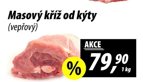 Masový kříž od kýty vepřový