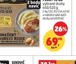 Hotová jídla Penny To Go