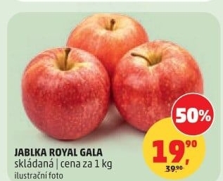 Jablka Royal Gala