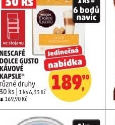 Kapsle Dolce Gusto Nescafé