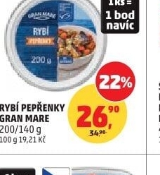 Rybí pepřenky Gran Mare