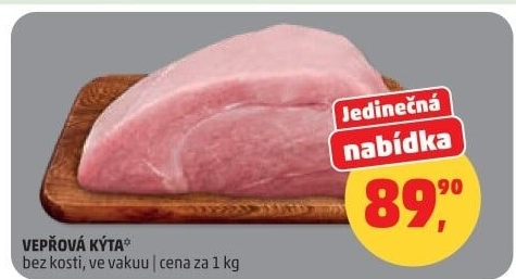 Vepřová kýta bez kosti