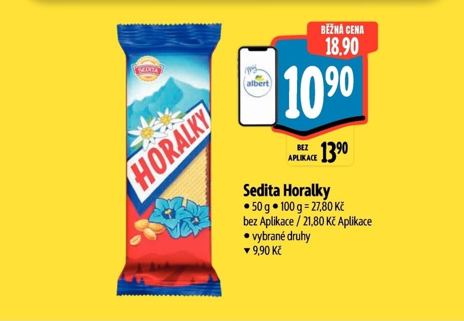 Oplatky Horalky Sedita
