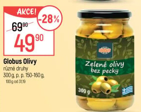 Olivy zelené Globus