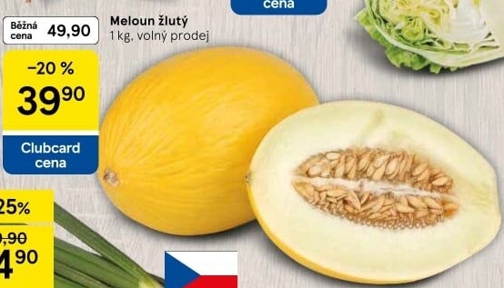Meloun žlutý