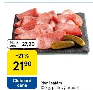 Salám pivní