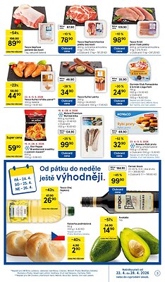 akční leták Tesco 22.4.2026-28.4.2026