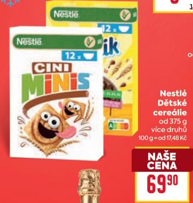 Cereálie Nestlé