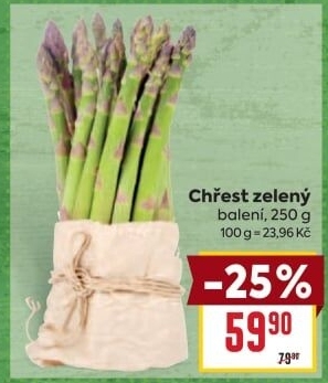 Chřest zelený