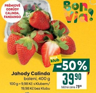 Jahody Billa Bonvia