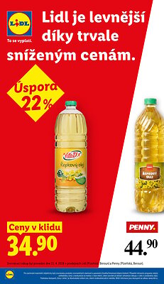 akční leták Lidl 27.4.2026-30.4.2026