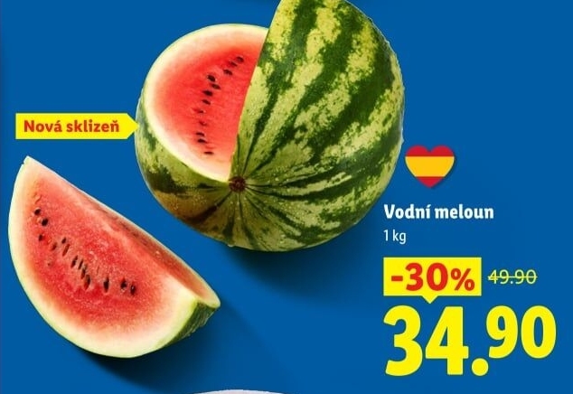 Meloun vodní