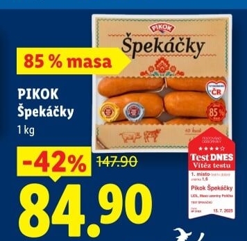 Špekáčky Pikok