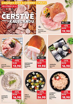 akční leták Kaufland 29.4.2026-5.5.2026
