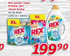 Prací kapsle Rex