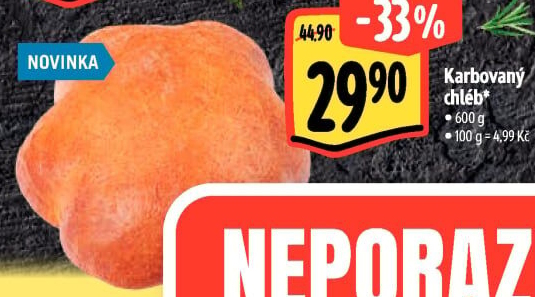 Karbovaný chléb