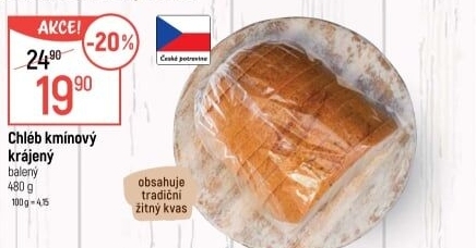 Chléb kmínový
