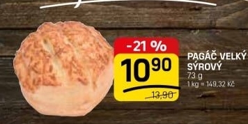 Pagáč sýrový