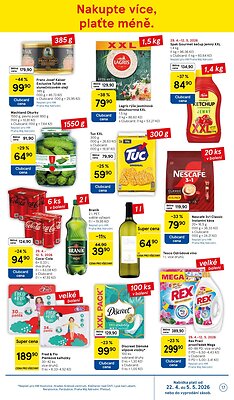 akční leták Tesco 29.4.2026-5.5.2026