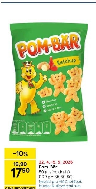 Snack PomBär Chio