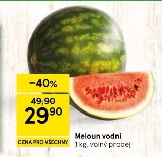 Meloun vodní