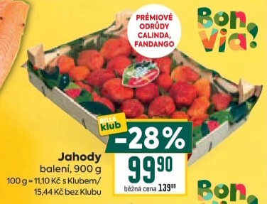 Jahody Billa Bonvia