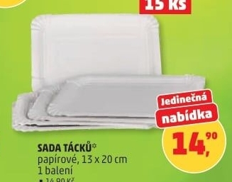 Tácek papírový