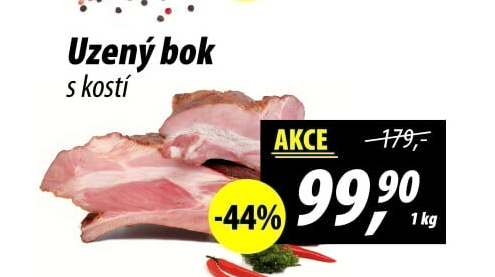 Uzený bok s kostí