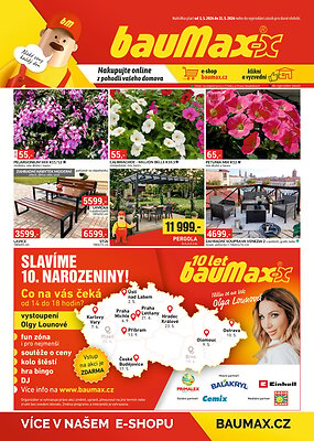 akční leták bauMax 1.5.2026-31.5.2026