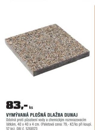 Dlažbavymývanádunaj 4-8 40 / 40