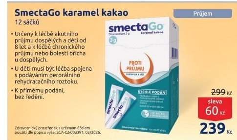 Suspenze proti průjmu Smecta Go