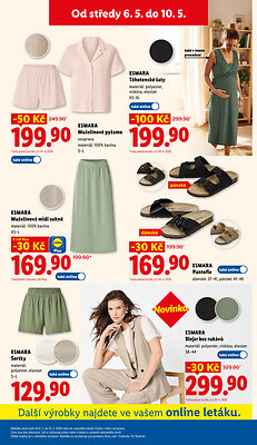 akční leták Lidl 4.5.2026-10.5.2026