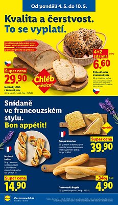 akční leták Lidl 4.5.2026-6.5.2026