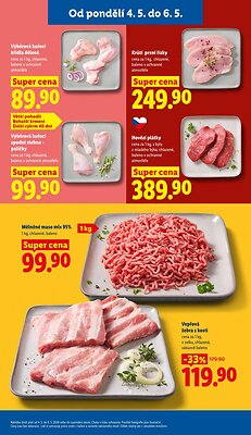 akční leták Lidl 4.5.2026-6.5.2026