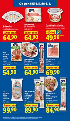 akční leták Lidl 4.5.2026-6.5.2026
