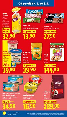 akční leták Lidl 4.5.2026-6.5.2026