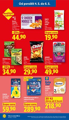 akční leták Lidl 4.5.2026-6.5.2026
