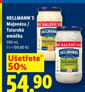 Majonéza Hellmann'
