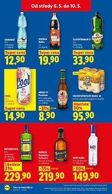 akční leták Lidl 6.5.2026-10.5.2026
