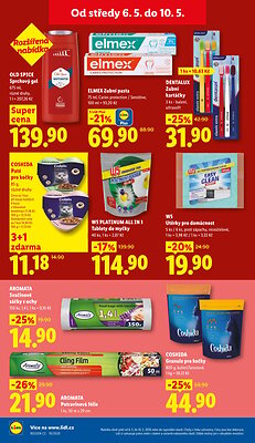akční leták Lidl 6.5.2026-10.5.2026