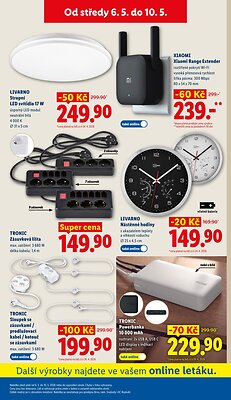 akční leták Lidl 6.5.2026-10.5.2026