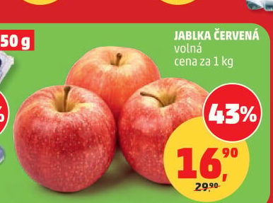 Jablka červená