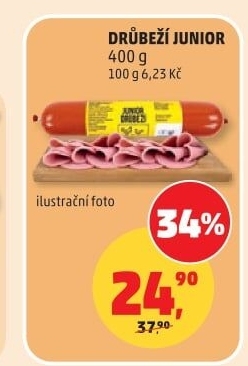 Salám drůbeží Junior